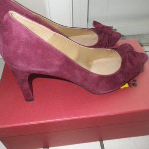 Vaneli Amaranto Suede Pumps